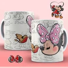 caneca personalizada turma da Disney