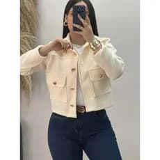 Casaco Feminino Chic Lã Batida Tendência Outono Inverno