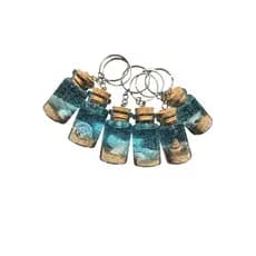Chaveiro fundo do mar lembrancinha kit com 10