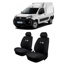 Capa Banco Fiat Fiorino 2000 a 2025 Tecido Jogo Completo Proteção Premium