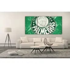 Quadro Decorativo Palmeiras Kit 3 Peças MDF  Arte Premium Sala Quarto Escritório Alta Qualidade