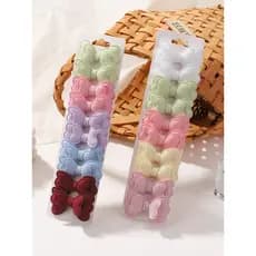 10/20 Pçs Bonito Colorido Bowknot Grampo De Cabelo Conjunto Para Bebês Meninas Dupla Camada Borboleta Franja Crianças He