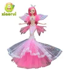 45cm Sereia Boneca Menina Brinquedo Princesa Presentes de Aniversário Infantil Boneca Estatueta Boneca