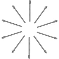 HUIONUpgraded Replacement Felt Nibs PN05F10 Pack Compatível com Pen Stylus PW517 Tablets de Desenho KD200, Kamvas 12/13