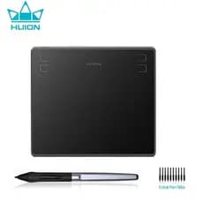 HUION HS64 Suporte De Mesa De Desenho Gráfico Digital Mac/Windows/Android Com 4 Chaves De Prensa Personalizáveis