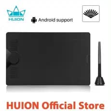 Mesa Digitalizadora Huion HS610 Graphics Drawing Tablet Android com suporte para caneta sem bateria