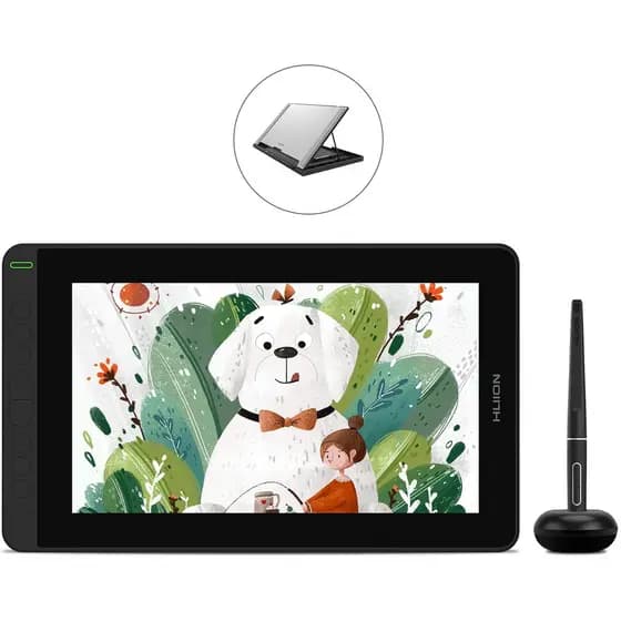 HUION KAMVAS 12 Tablet Pen Display Desenhos Com Tela Laminada Completa Stylus Função De Inclinação 8192 Pressão Da Canet