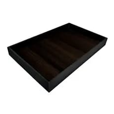 Bandeja Café da Manhã Elegante em Madeira MDF Textras