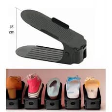 Organizadores Rack Sapatos Tenis Chinelo Com Regulgem de Altura  Sapatos Fino e Discreto