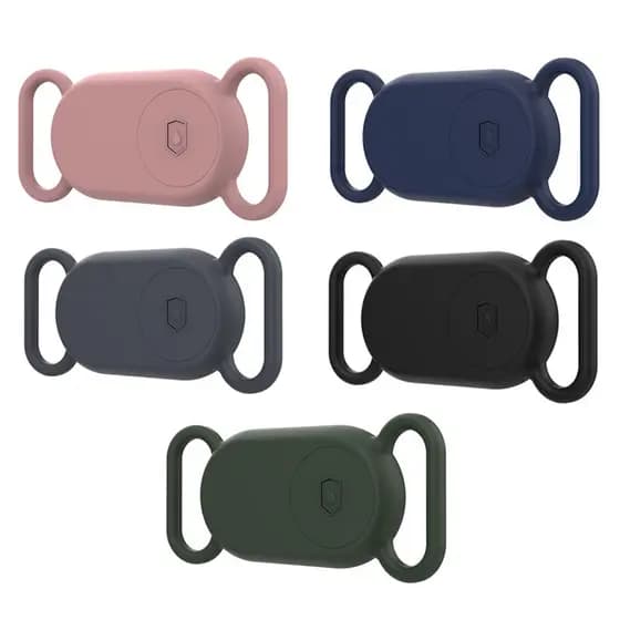 Capa De Silicone Macia Para Samsung SmartTag 2 Colar De Coleira Animais De Estimação Suporte Seguro Galaxy