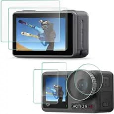 Para DJI Osmo Action 4/5 pro Protetor De Tela De Vidro Temperado Acessórios Lente