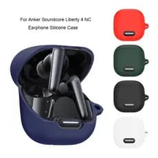 Capa Protetora À Prova De Choque Para Anker Soundcore Liberty 4 NC Fone De Ouvido Poeira Lavável