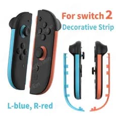 Tiras De Decoração De Substituição Fáceis Para Nintendo Switch 2 Controladores Esquerdo E Direito Decorativas Acessórios