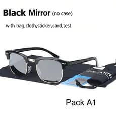 Wy Ting UV400 HD Polarized Homens Mulheres Óculos De Sol Clássico Moda Retro Marca Revestimento Acionamento Sombreiros