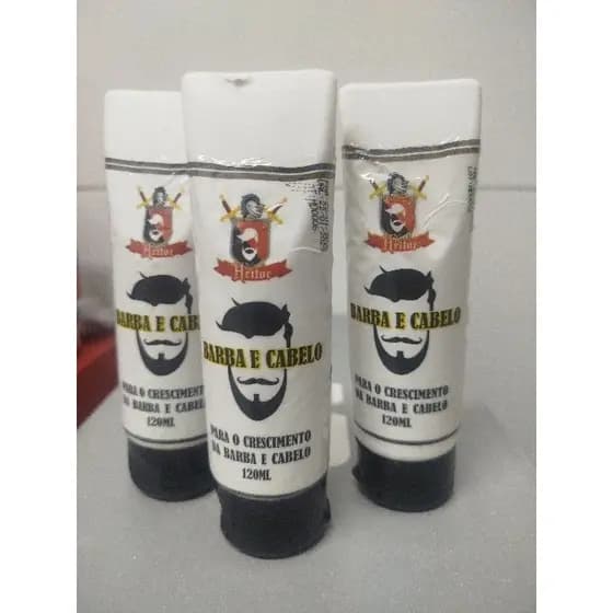 Kit Heitor Crescimento Barba e Cabelo 120ml - Produto para O Crescimento da Barba e Cabelo - 120ml