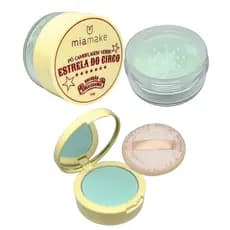 PO CAMUFLAGEM VERDE PARA ESPINHAS E ROSÁCEAS ESTRELA DO CIRCO MIA MAKE