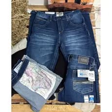 Calça country masculina 100% algodão balão larga