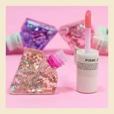 Kit Com 3 Lip Gloss Lancy Dolly - Pink 21- Ótimo Acabamento E Lindas Embalagens