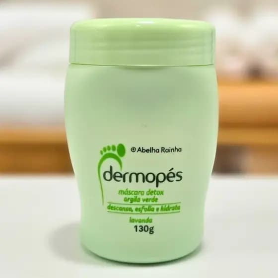 Dermopés Mascara Detox Argila Verde Para os Pés 130g
