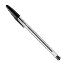 Caneta Esferográfica Cristal Dura + 1.0mm Preto Bic - 1 unidade