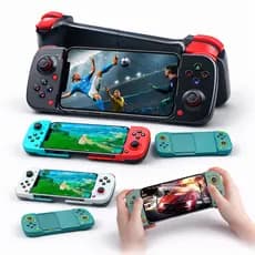 Controle Gamer Gamepad D3 Celular Android Iphone Recarregavel sem Fio Bluetooth Adaptável