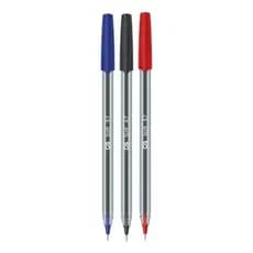 Kit 3 Canetas Esferográfica Scrit Ponta Agulha 0.7mm Cis