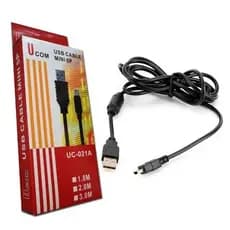 CABO USB - V3 COM FILTRO MINI USB UC-021A 1,5M