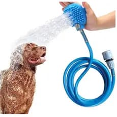 Ducha Pet com Mangueira Banho Cachorro Alta Pressão Fácil Instalação Lava Pet Prático Econômico