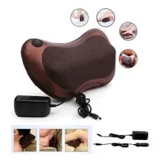 Almofada Massageadora Shiatsu Pescoço Lombar Pés Com Aquecimento Casa e Carro