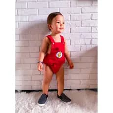 Romper Bebê Menino Flash