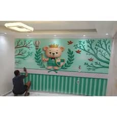 Papel de Parede Ursinho Principe Urso