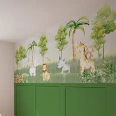 Papel de Parede Safari Infantil