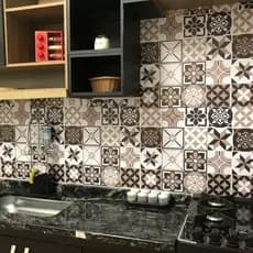 Papel De Parede Para Cozinha Azulejo Português Lavável