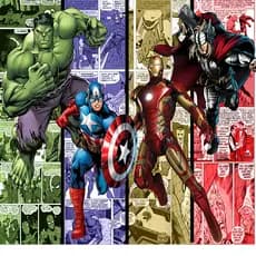 Papel de Parede Super Herois Marvel