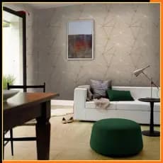Papel de Parede Zara para sala, quarto, adesivo lavavel sob medida