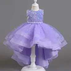3-14 Anos Adolescentes Meninas Vestido De Verão Lantejoulas Sem Mangas Novas Princesa Vestidos De Noite Trajes De Desemp