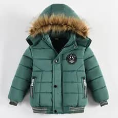 2-6 anos manter quente crianças jaqueta outono inverno com capuz zíper moda meninos casaco crianças roupas