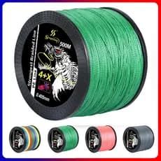 Sougayilang Linha De Pesca Multifilamento X4 Pe 500m Max Drag 10kg-39.5kg