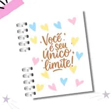 Agenda 2026 Personalizada Capa Frase Motivacional | Planner Diário Feminino | Organização Criativa