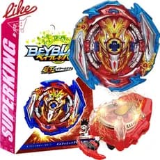 Spinning Tops B-173 Infinite Achilles Sowrd Super King Com Lançador De Ignição LR Beylauncher Jogo De Caixa De Infantil