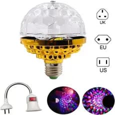 Led Lâmpada Bola Mágica Coloridas Girando Lâmpada de Flash Ktv E27 Stage Lâmpada Luz Decortion Casa