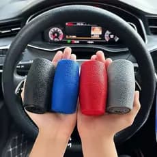 Capa de Volante em Silicone Premium Universal - Flexível, Lavável e de Alta Aderência