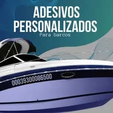 Adesivo Personalizado Para Barcos, Lanchas e Jet Ski