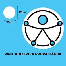 Adesivo Impermeável Acessibilidade Novo Símbolo