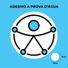Adesivo Vinil Acessibilidade Inclusiva Novo Símbolo