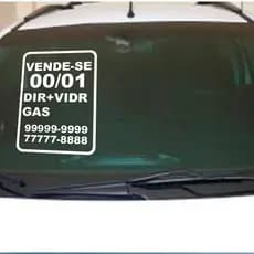 Adesivo Vende-se para Carros, Vidros e Automóveis 30x10cm