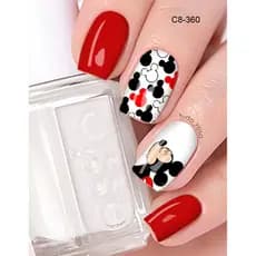 12 peliculas de unha MICKEY MOUSE C8-360