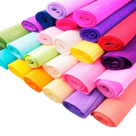 Papel Crepom 48cm x 2m - Unitário - Ridet - ESCOLHA O MODELO