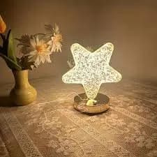 Luminária LED Abajur Luz Clarear Quarto Criança Lâmpada Lanterna Estrela Presente Decoração