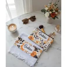 Kit necessaire  + toalhinha de mão